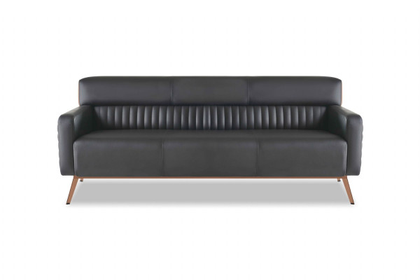 Arbetiszimmer-Set 4 pezzi con divano a 3 posti, divano a 2 posti e poltrona stile moderno e design