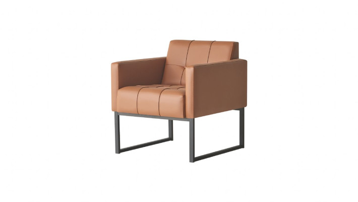 Set da studio composto da 4 pezzi 2 divani a 3 posti 2 poltrone marroni monocolore per soggiorno  Set da studio composto da 4 pezzi, 2 divani a 3 posti e 2 poltrone marroni monocolore per il soggiorno.