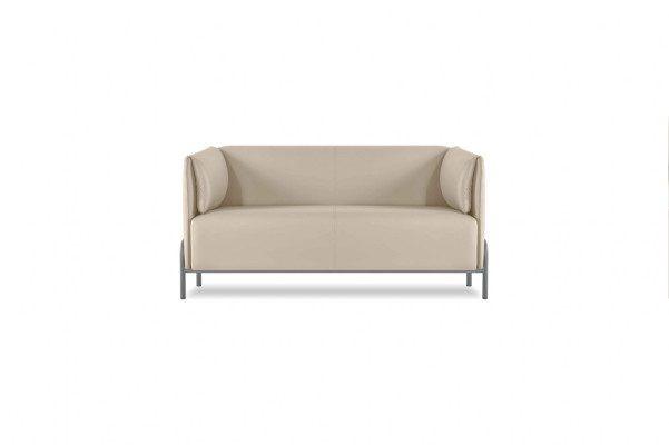 Beige poltrone in similpelle Sedili di lusso a 3 posti 2 poltrone a 2 posti 4 pezzi