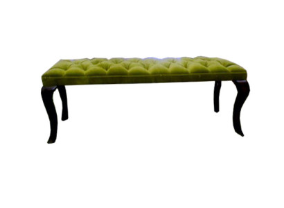 Chesterfield Pouf Poggiapiedi Pouf ottomana Divano in pelle Tessuto Tessile Poggiapiedi