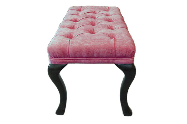 Chesterfield Pouf Poggiapiedi Pouf di servizio Ottomana Divano Pelle Tessuto TORBAY II Nuovo