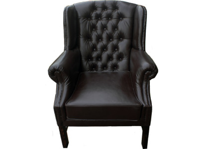 Chesterfield poltrona poltrona ala sedia divano relax in pelle divano posti C.15