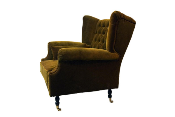 Chesterfield poltrona con poggiatesta poltrona divano Relax imbottito design divani Liverpool.