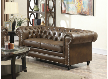 Chesterfield Divano a 3 posti Divano imbottito designer Divani Divani Salotto SL Divano 8 Nuovo