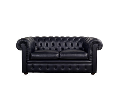 Chesterfield Divano Divano Divano Divani classici 2 posti in pelle di pecora Schaffhau
