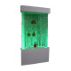 Muro d'acqua e colonne a LED