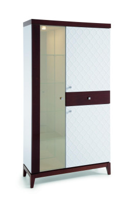 Vetrina di design moderno Vetrina in vetro Armadio vetrina Decorazione Vetrina Scaffale