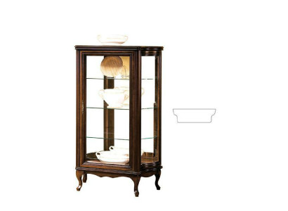 Vetrina classica armadio Mobili italiani Vetrina Vetrina Nuova WW3-4