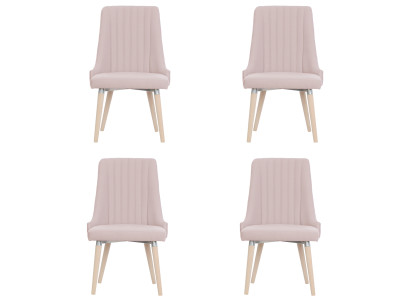 4 sedie sedia imbottita moderno set design poltrona poltrona completo nuovo