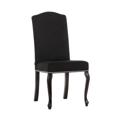4x Set di sedie imbottite di design in tessuto completo