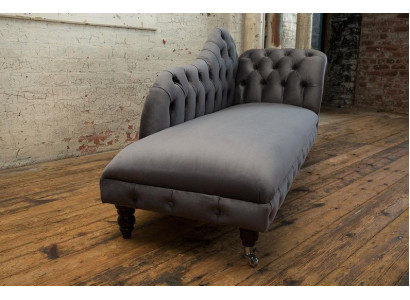 Chaiselongue Divano Posto Letto Salotto Barocco Rococò Liberty Classico Club Nuovo