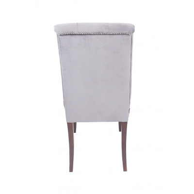 Design sedie Chesterfield set imbottito hotel gruppo 6 pezzi nuovo tessuto sedia
