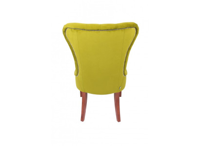 Regali poltrone Chesterfield verdi reali per hotel, set di 6 sedie imbottite.