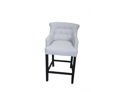 Sgabelli bar grigi set da 2 sedie da bar Chesterfield set di design.
