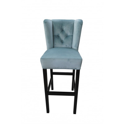 Sgabello da bar in velluto set di 8 sedie da bar in stoffa design  Hocker aus Samt Set von 8 Stoffbarsessel-Design