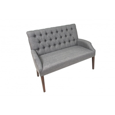Banca Sara, panchina imbottita, panca, panca designer, mobili per sedersi, Chesterfield.