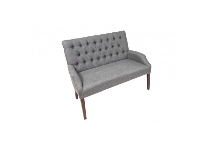 Banca Sara, panchina imbottita, panca, panca designer, mobili per sedersi, Chesterfield.