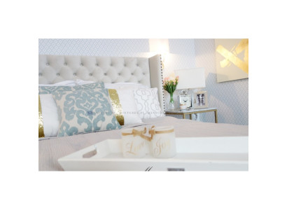 Letto Chesterfield Imbottito Camera Matrimoniale Letti Hotel Camera da Letto 140x200cm Marrone Nuovo