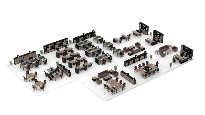 Armadio ad ali, libreria, scaffali, armadio, arredamento da ufficio di lusso, mobili, armadi