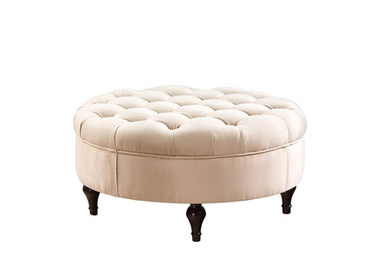 Sgabello classico Retro Rustico Pouf Ottomana Panca Banca FL-P2A