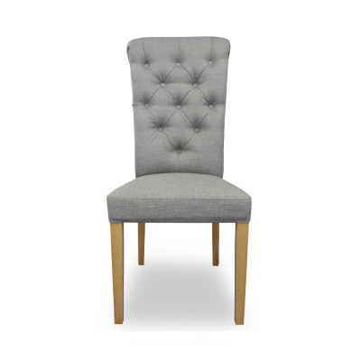 4 sedie Poltrona Imbottita Design Lounge Seduta Schienale Set Poltrona Chesterfield