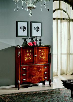 Mobili in legno di stile barocco eleganti armadio cassettiera armadi designer italiani