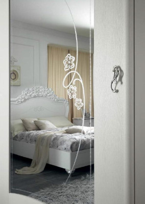 Armadio bianco Mobili di lusso Arredamento italiano Armadio da camera da letto