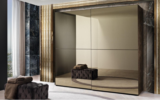 Armadi Camera da letto Legno Mobili Nuovo Armadio Classico Moderno