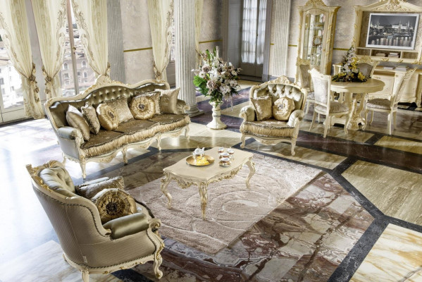 Design divani Divani imbottiti Tessuto Relax Art déco Divano a due posti Nuovo Divano a 2 posti