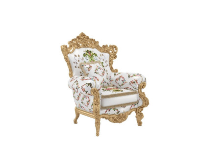 Sedia Design Divano Sofa Relax Stoffa Lounge Club Imbottito Sedile Lusso Bianco Nuovo