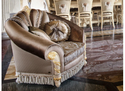 Poltrona Relax in Tessuto Lounge Club Singolo Arredo Nuovo Sedia Design