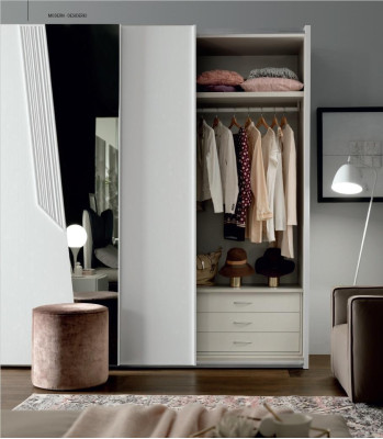 Armadio Abiti Mobili Arredamento Italiano Armadi Camera da Letto Nuovo Armadio