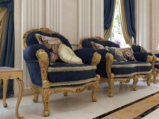 Design classico poltrona soggiorno monoposto divano divano lounge club hotel di lusso.