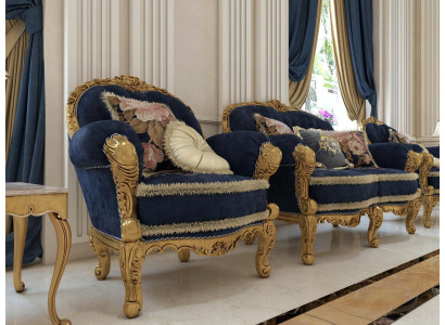 Design classico poltrona soggiorno monoposto divano divano lounge club hotel di lusso.