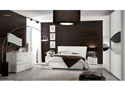 Armadio armadio con ante scorrevoli in legno per camera da letto armadio in legno con specchio