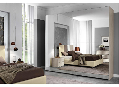 Armadio a anta scorrevole in legno per armadio da camera da letto guardaroba.