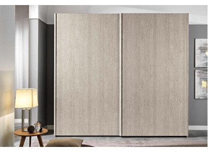 Armadio moderno con ante scorrevoli per la camera da letto in legno naturale