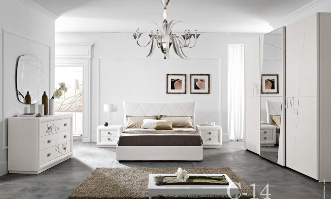 Armadi Italia Armadio guardaroba Armadio di lusso con ante scorrevoli Design in legno moderno