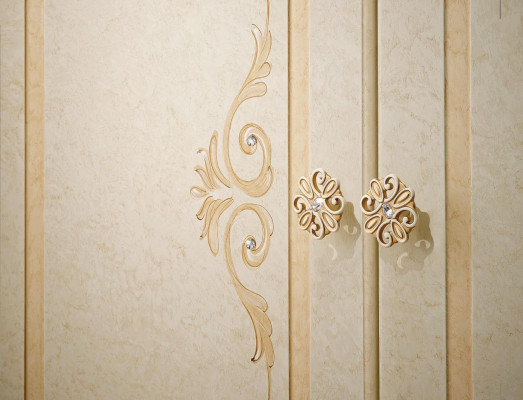 Mobili di design in stile barocco cassettone credenza sideboard legno italiano low sideboard.