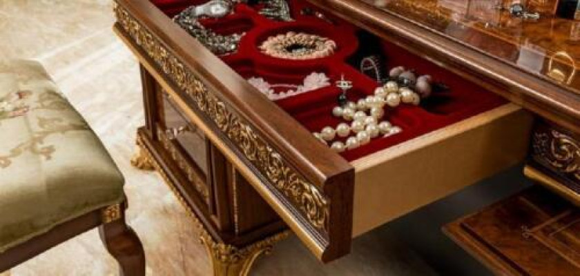 Tavolo da trucco console design in legno Tavolo console Tavoli Mobili italiani