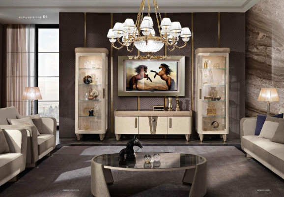 Poltrona Design di lusso Mobili italiani Sedie Design Tessuto Divano Soggiorno Nuovo