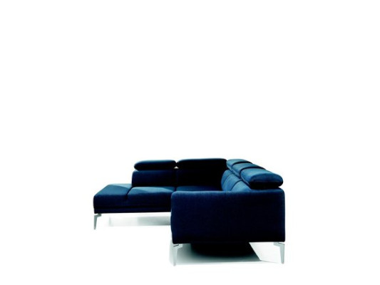 XXL Divano Angolare con Cuscini Letto Arredamento Soggiorno Divani Sofà