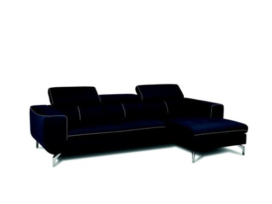 XXL Divano angolare cuscini seduta imbottiti soggiorno divano letto set salotto divani