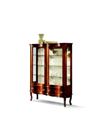 Mobile buffet vetrina in vetro stile barocco vetrina in legno vetrine di lusso armadi in vetro mobili nuovi