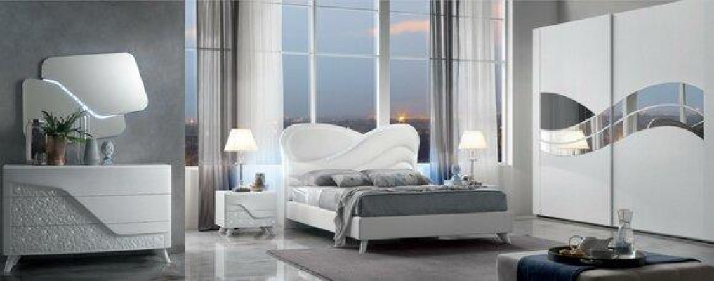 Letto imbottito in design di lusso, letti matrimoniali di hotel, telai per letti in legno.