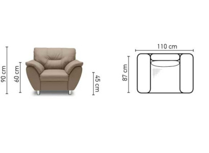 Design Relax Club Poltrona Lounge Divano Poltrona Poltrona Poltrona Divano Tessuto 1 Posto