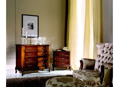 Mobili di design stile barocco Grande cassettone marrone Mobili di lusso italiani Nuovi