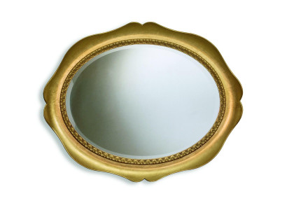 Specchio da parete classico con cornice in legno, mobili in stile barocco 100*80 cornice in vetro da parete.