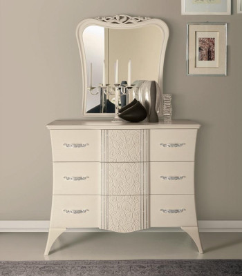 Comò Armadio Lusso Mensola Consolle Mobili in Stile Italiano Armadio in Legno Comò Moderno Legno