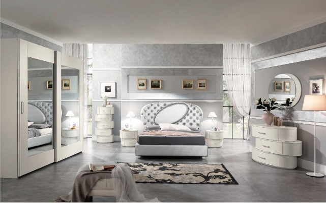 Struttura del letto Chesterfield Letto imbottito Letto matrimoniale Letti per hotel Mobili classici